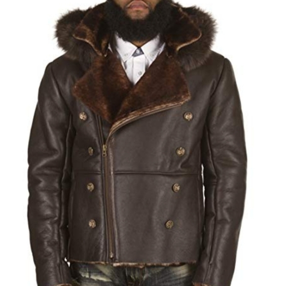 Shabazz Brothers Other - Men's Shearling Coat
